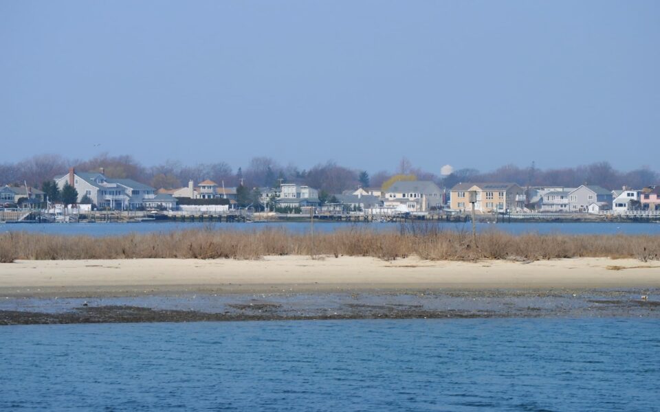 Looking across the bay to Baldwin, NY.