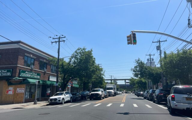 Downtown Merrick in Merrick, New York.